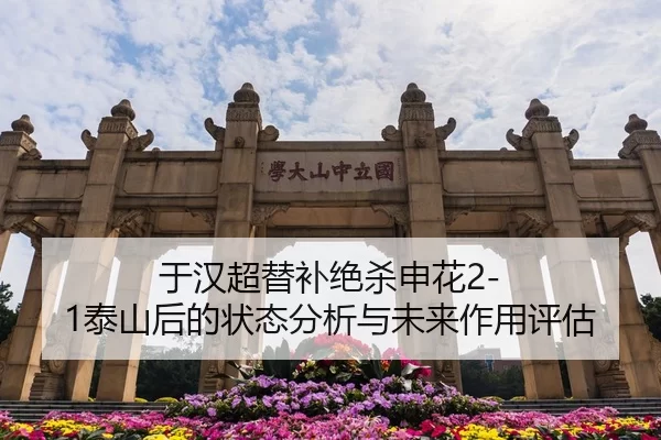于汉超替补绝杀申花2-1泰山后的状态分析与未来作用评估